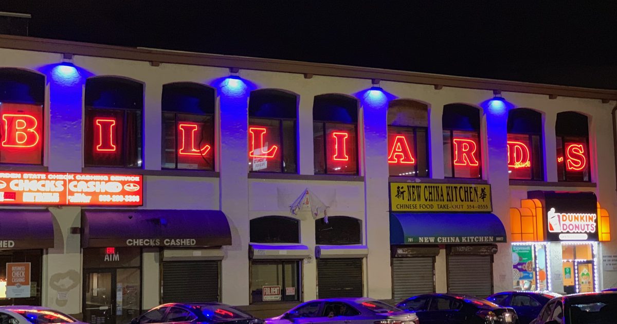 1 & 9 Billiards & Entertainment Visit Elizabeth, New Jersey